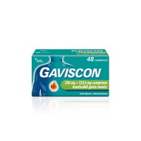 GAVISCON*48 cpr mast 250 mg + 133,5 mg menta