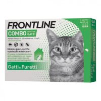 FRONTLINE COMBO SPOT-ON GATTI*soluz 3 pipette 0,5 ml 50 mg +60 mg gatti e furetti